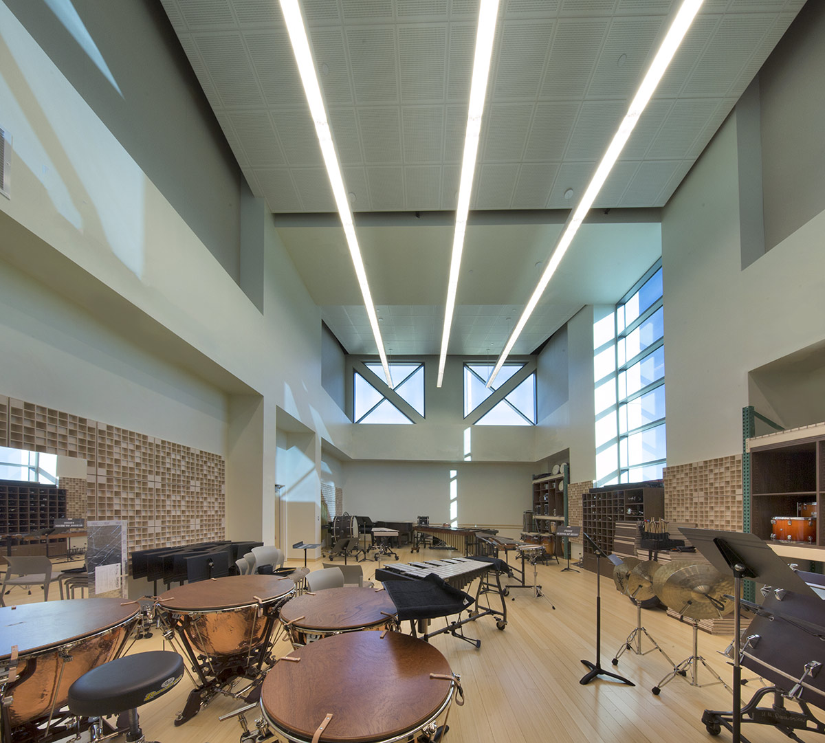 Interior design view at the UM Frost School Of Music - Miami, FL 